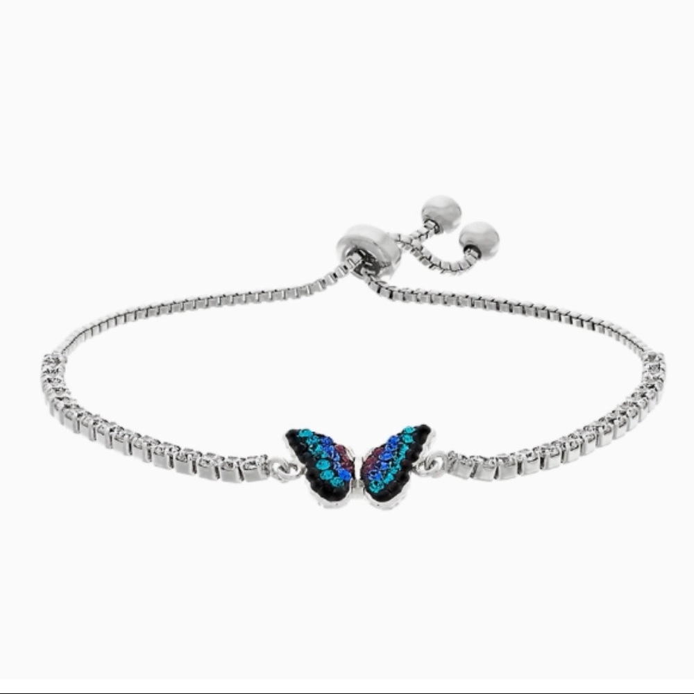 Crystal Butterfly Adjustable Taylor Swift Style Bracelet Girlfriend Gift